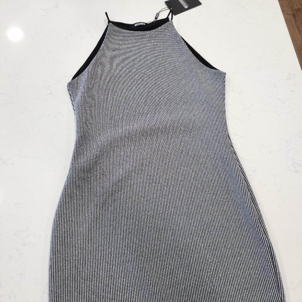 Silver Metalic Dress